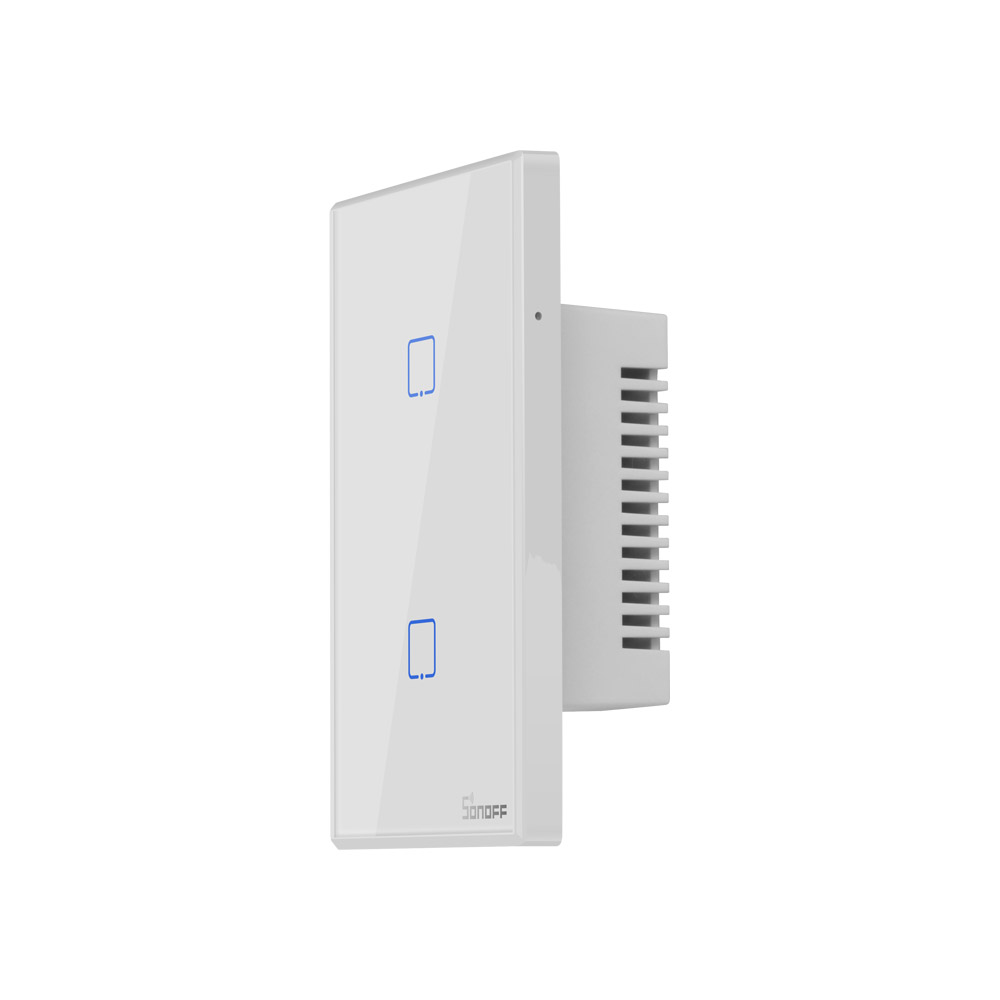 SONOFF US 2C Smart Home Glass Panel Light Touch 2Gang - Image 2