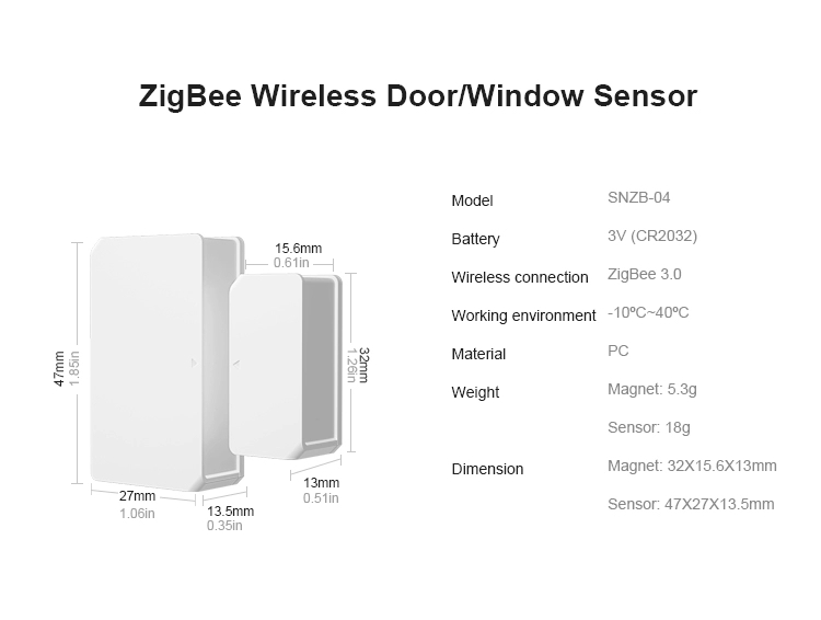 SONOFF SNZB-04 Zigbee Smart Mini Door Sensor - Image 9