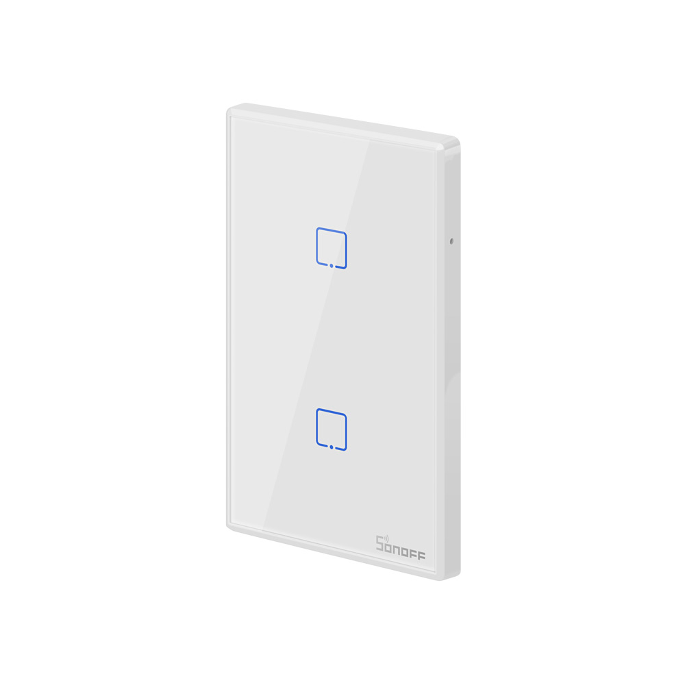 SONOFF US 2C Smart Home Glass Panel Light Touch 2Gang